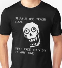 Undertale - Papyrus SHIRT - Trash Can Unisex T-Shirt