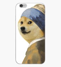 Doge Malerei iPhone-Hülle & Cover