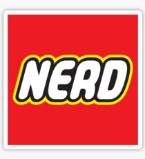 Playful Nerd Sticker