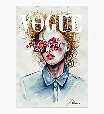 vogue cover Photographic Print