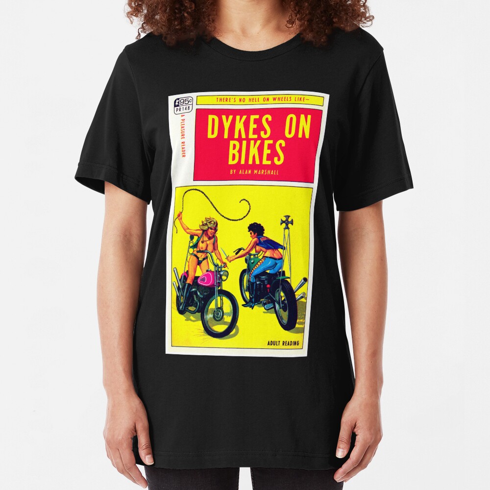 "Dykes On Bikes" Slim Fit T-Shirt