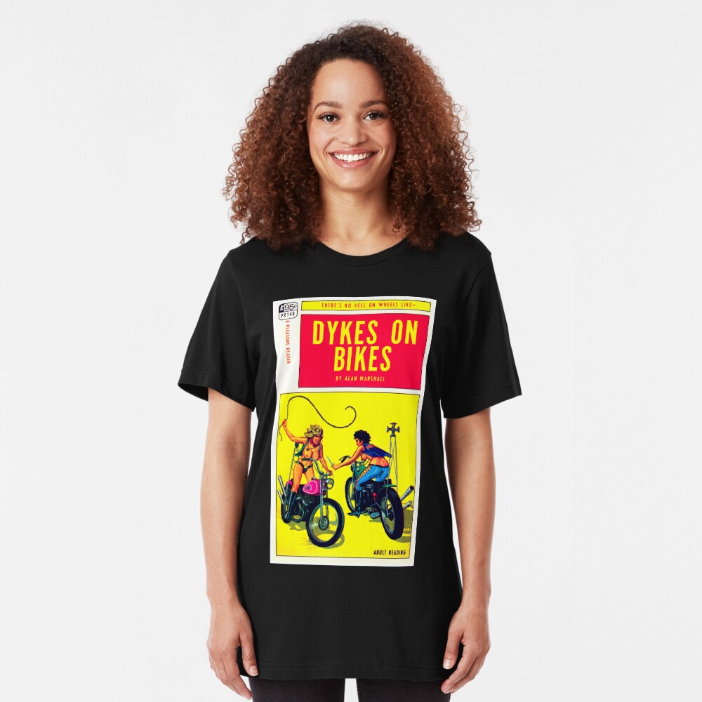 "Dykes On Bikes" Slim Fit T-Shirt