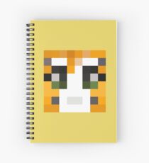 Stampy Minecraft skin Spiral Notebook