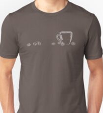 coffee cup chalk Unisex T-Shirt