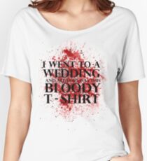 Game of Thrones - Red Wedding T-shirt Women's Relaxed Fit T-Shirt