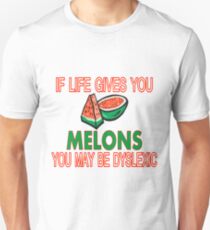 Melon Dyslexia Unisex T-Shirt