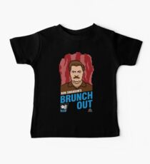 Ron Swanson's BrunchOut Baby Tee