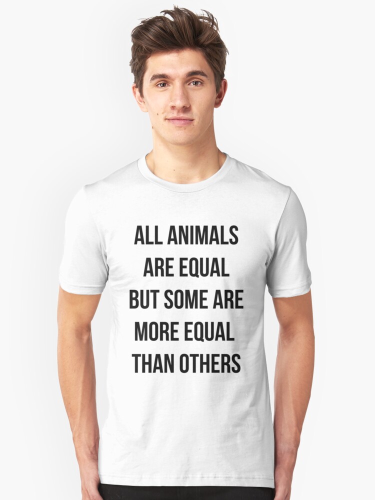 "Animal Farm" Unisex TShirt by tdamockingbird Redbubble