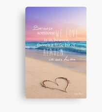 A Little Piece Of Heaven Canvas Print