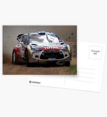 Miko Hirvonen - FIA World Rally Championship Australia 15.09.2013 Postcards