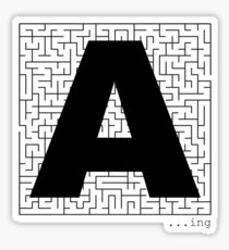 A-Maze-ing Sticker