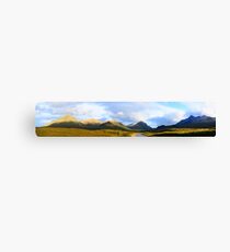 Cuillin Mountains Panorama Canvas Print