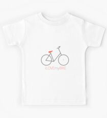 I love my bike Kids Tee