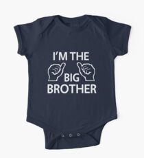 I'm the big brother One Piece - Short Sleeve