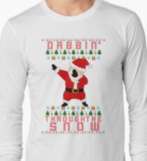 Dabbing Santa Long Sleeve T-Shirt