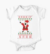 Dabbing Santa One Piece - Short Sleeve