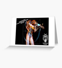 Raygun Greeting Card