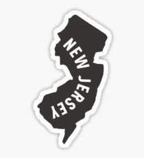 New Jersey - My home state Sticker