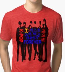 ♥♫I Love B2ST Forever Splendiferous K-Pop Clothes & Stickers♪♥ Tri-blend T-Shirt