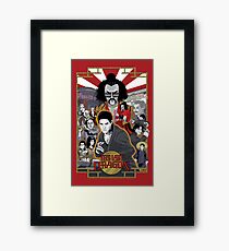 The Last Dragon Glow Movie Poster Framed Print