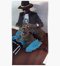 Young Thug Feeding Tigers Poster