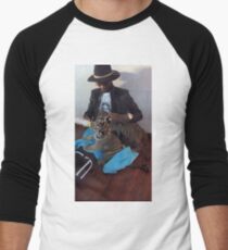 Young Thug Feeding Tigers Men's Baseball ¾ T-Shirt