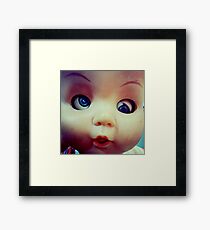 Vintage doll Framed Print