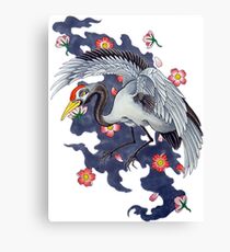 Crane Canvas Print
