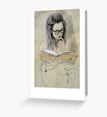 book Greeting Card