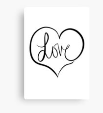 Love Forever Canvas Print