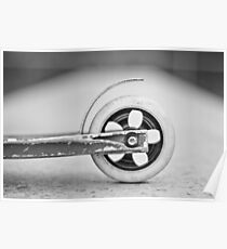 Scooter wheel Poster