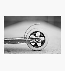 Scooter wheel Photographic Print