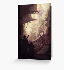 Tarjeta de felicitación Wasteland Journey- Inside Iraxes