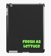 Fresh as Lettuce iPad Case/Skin
