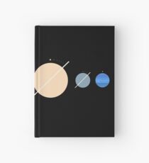 Cuaderno de tapa dura Minimalistic Solar System