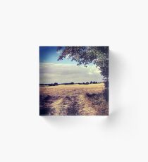 HayField Acrylic Block