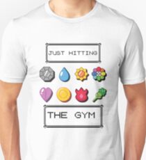 Pokemon hitting the gym Unisex T-Shirt
