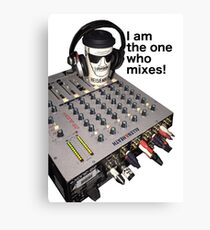 I am the one who mixes! Canvas Print