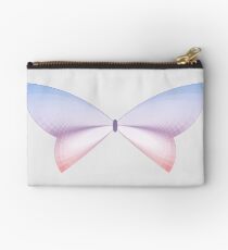 Rose Quartz & Serenity Sunset Butterfly Studio Pouch