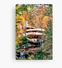 Frank Lloyd Wright Fallingwater Metal Print