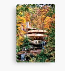 Frank Lloyd Wright Fallingwater Canvas Print