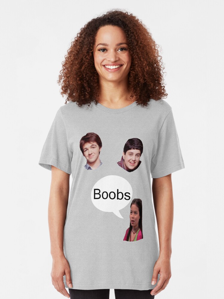 boobs with t shirt