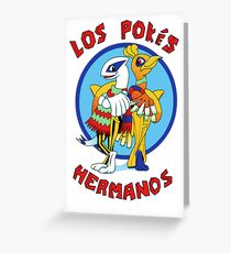 Los Pokés Hermanos Greeting Card