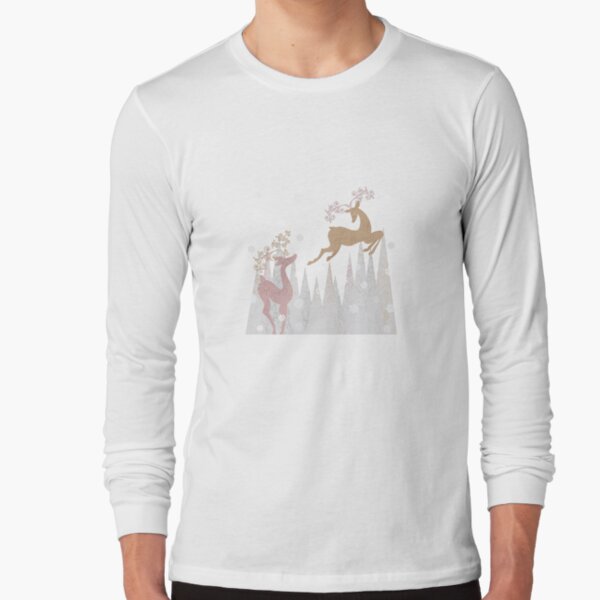 Christmas Deer Long Sleeve T-Shirt