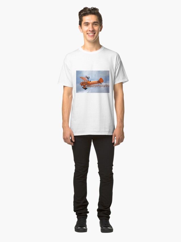Alternate view of Breitling Wingwalking Team's Stearman Classic T-Shirt