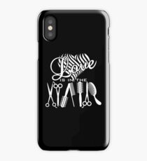 Love is in the Hair VRS2 iPhone Case/Skin
