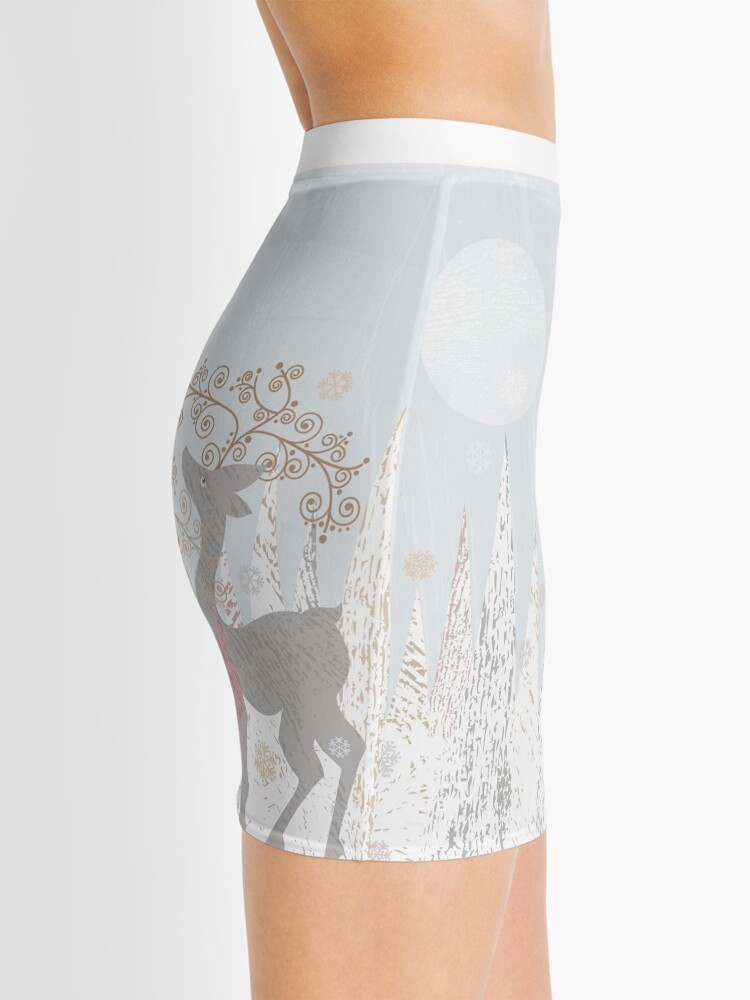 Alternate view of Couple of Deer Mini Skirt