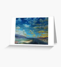 stormy midmorning, nebraska. Greeting Card