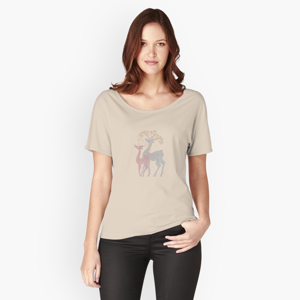 Couple of Deer Relaxed Fit T-Shirt