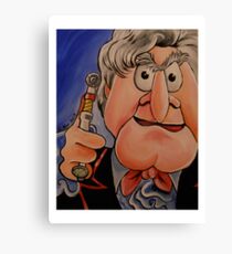 Statler, Third Doctor Canvas Print